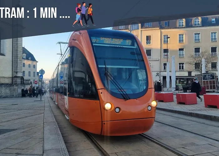 アパート Sweet Nina Jazz Pour 5 Voyageurs, Situe A La Place De La Republique, Avec Parking Et Lit Queen Size *