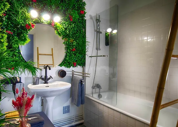 公寓 Sweet Nina Jazz Pour 5 Voyageurs, Situe A La Place De La Republique, Avec Parking Et Lit Queen Size *